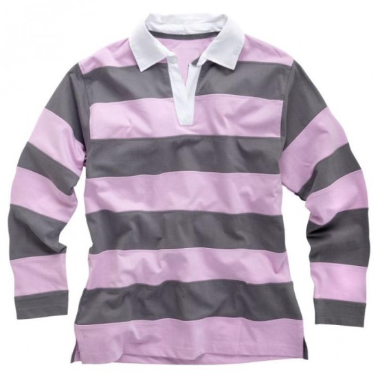 Striped Rugby Style Shirt